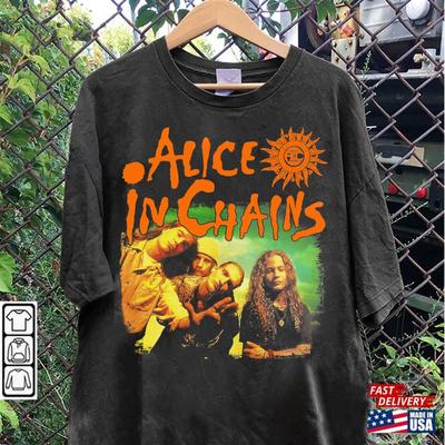 Hot Alice In Chains Band Member Men S-5XL Tee