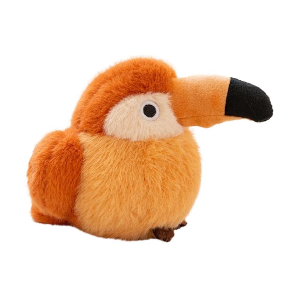 Colorful Design Lifelike Bird Plush Soft Texture Stuffed Bird Doll Bird Plush Toy  Holiday Gift
