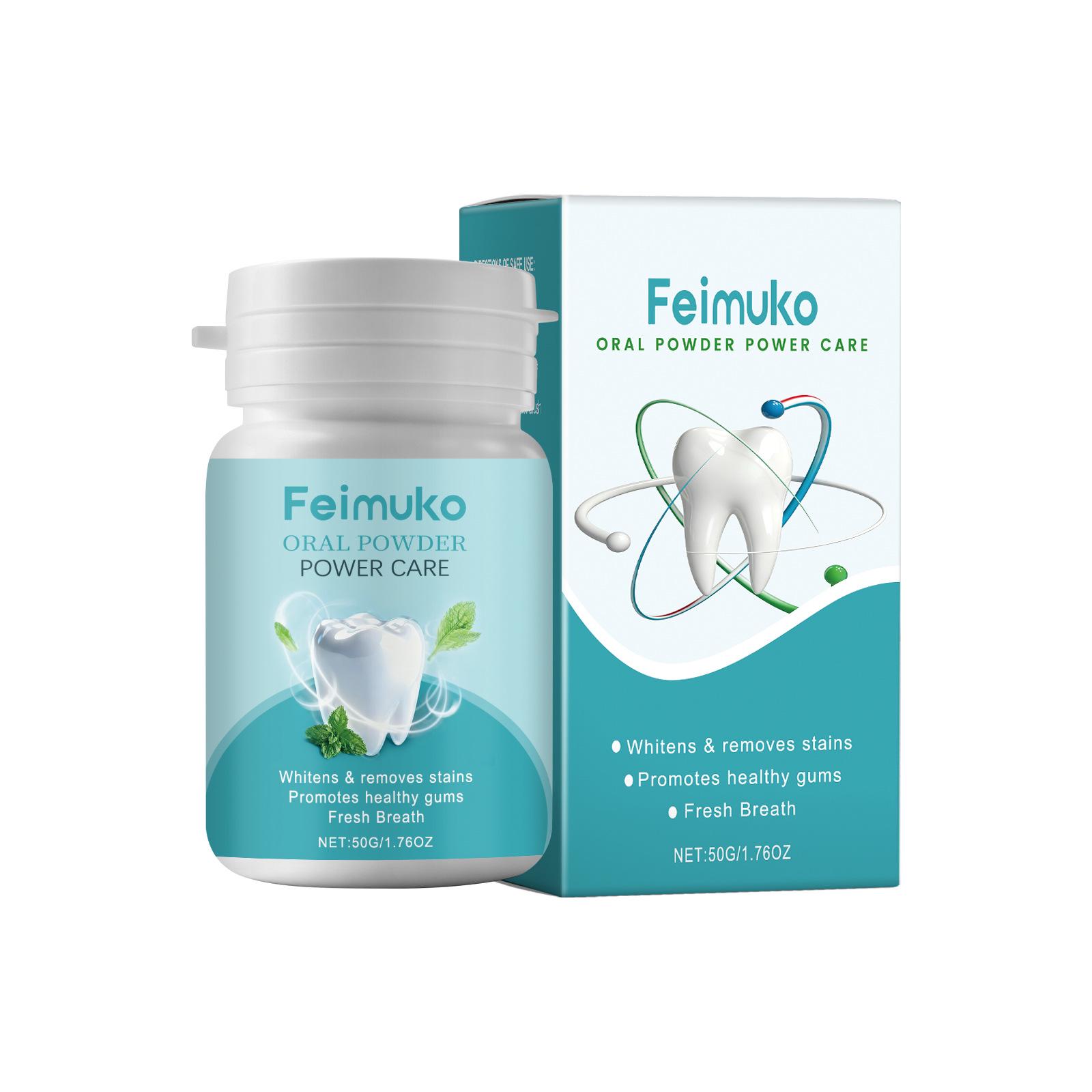 Feimuko Gentle Brightening Toothpaste - Fresh Breath & Gum Protection Daily Care