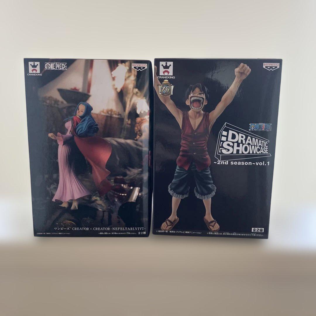 

[USED] Dramatic Showcase Luffy Sculptor Photographer Vivi Figure