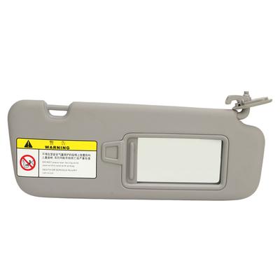 Passenger Side Sun Visor with Mirror 85220 F0100TTX for Elantra AD 2016 To 2019 Grey