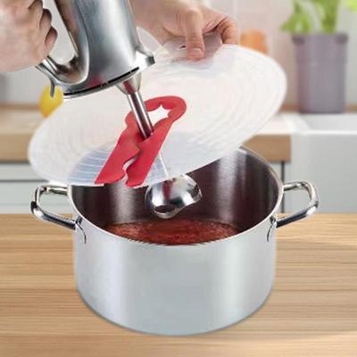 Mixing Bowl Splatter Guard Mixing Bowl Splatter Cover Silicone Reusable Egg Whisk Lids Cover For Cream Frothing Pans Baking