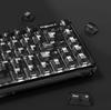 Russian Language Transparent PC Magnetic Axis Personalized Keycaps for Mechanical Keyboards