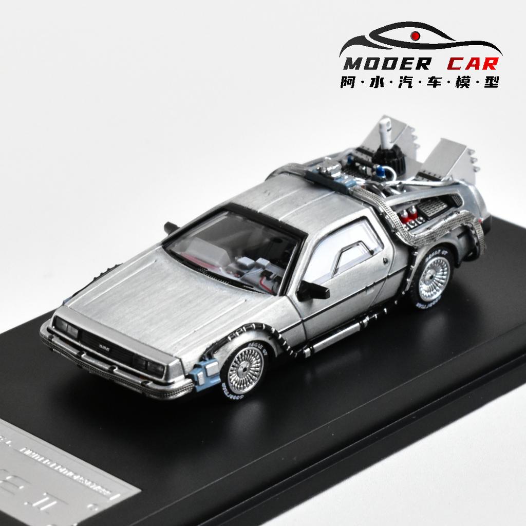 MJ 1:64 Zurück in die Zukunft DeLorean DMC 12 Sammlung Diecast Modellauto