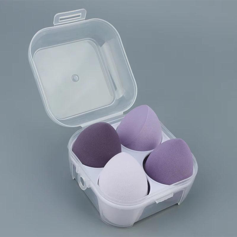 4/8/16 Stück Mode Schwamm Make-up Puffer Trocken und Nass Doppelseitig Make-up Ei Puffer Make-up Ei Schwammball Super Weiches Make-up Ei Box
