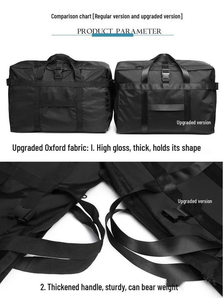 Large Capacity Duffel Bag for Travel, Checked Airline Baggage, Quilts, Camping, and Storage