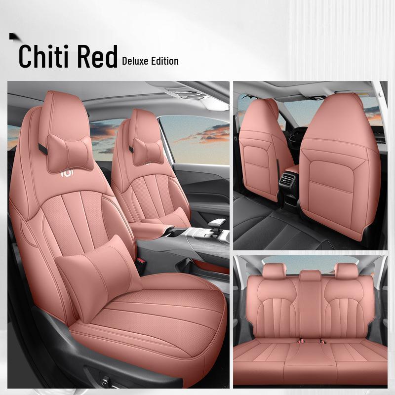 Qiyuan A05 Universal Leather Car Seat Cushion for Five Seats (All Seasons)