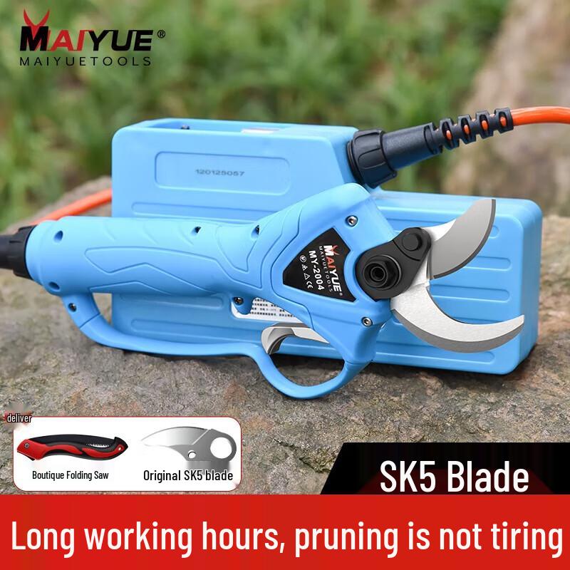 Электрический садовый секатор SMVP, вилка CN (адаптер в комплекте)