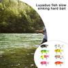 Multiple Section Artificial Fish Lures Fishhooks Jointed Swimbait Crankbait Fishing Realistic 3D Sinking Swimming Baits