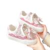 Dopamine bread little white shoes women's spring and summer new platform casual niche bow versatile student board shoes