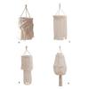 Stylish Handmade Cotton Rope Lampshade Pendants Natural Beauties Light Shade Decors Perfect for Home Decors Enthusiasts