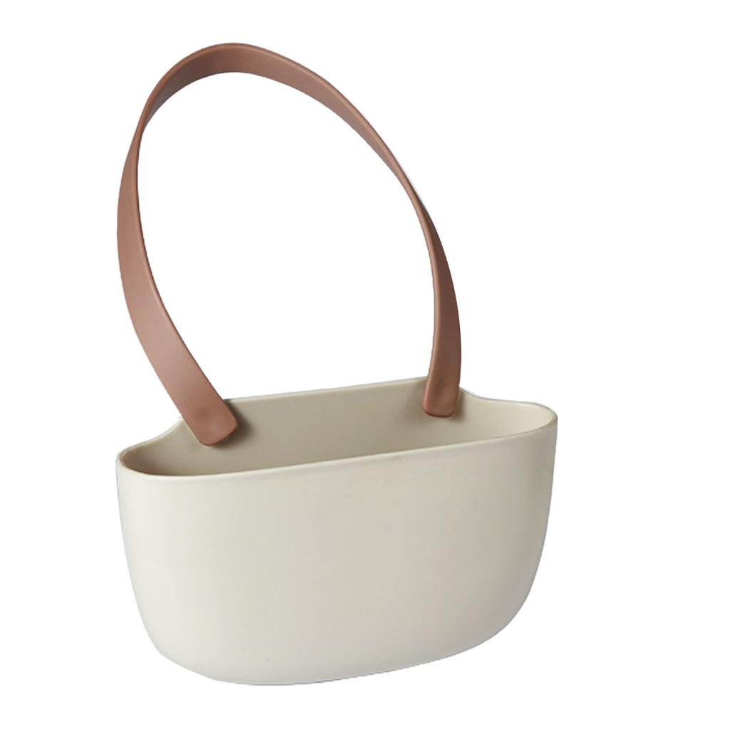 Kitchen Drain Rack Hanging Basket with Drain Holes Large Capacity Soft Flexible Sink Drain Basket