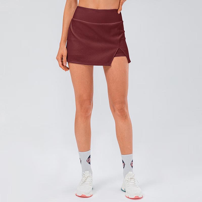 

Women s High-Waisted Anti-Chafe Sports Skort with Pockets XXL