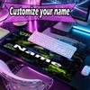 Custom Name Personalized Game On Pattern Mousepad, Laptop PC Desk Mat, Decorative Desk Mat for Home Keyboard Pad Gift