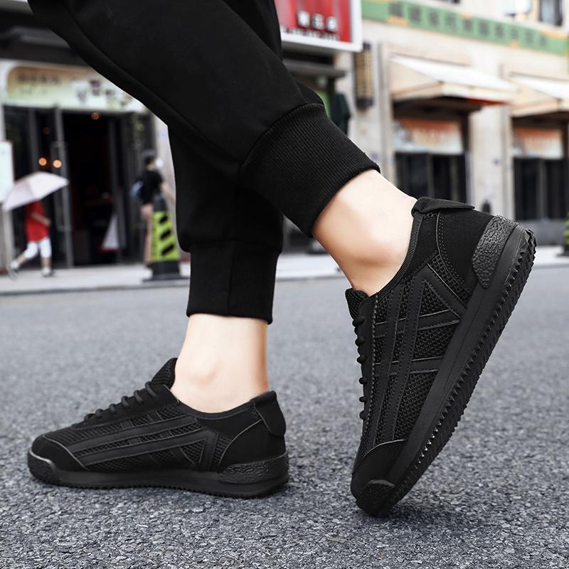 Women Summer Skateboard Shoes Breathable Men Black Running Sneakers Casual Kids Boy Girl White Sport Shoes Plus Size