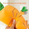 Pet Dog Sound Carrot Modeling Toy Self-hi To Relieve Boredom, Bite-resistant and Wear-resistant, Universal Dog Toy for All Dogs