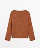 Masimodutti Cotton Blend Open Knit Sweater
