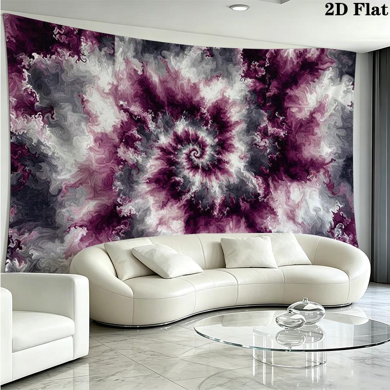 Tie-Dye Wall Tapestry Aesthetic Wall Hanging Printed Fabric Blanket Decorative Tapestries for Bedroom Living Room Home Decor