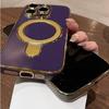 Magsafe Bracket Stand Holder Case for IPhone 15 14 13 12 Pro Max 15 Plus Slim Plating Magnetic for Iphone 15 Pro 14pro Max Cover