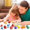 Montessori Dinosaur Matchspil Sanselegetøj Havdyr Digital Farve Form Sorteringsspil Finmotorisk Træning Pædagogisk Legetøj