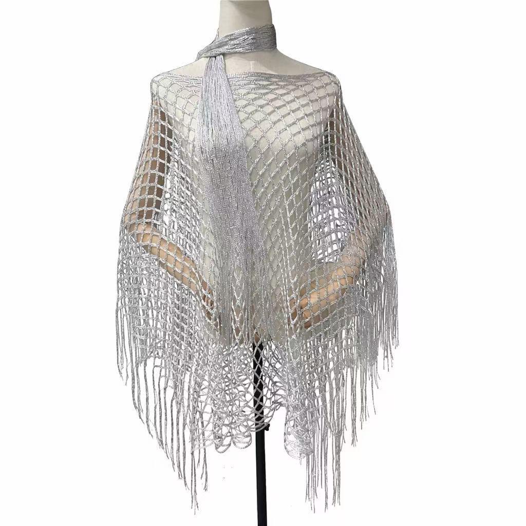 European Style Tassel Shawl Beach Cover-Up for Women