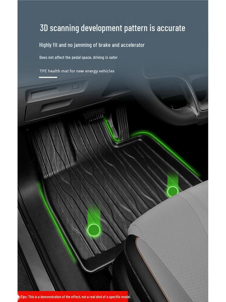 Changan Deepal S07 Eco-Friendly TPE Floor & Trunk Mats (Fits 23-26 Models)