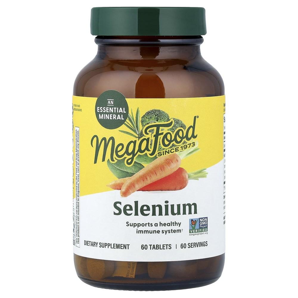 Mega Food Selenium 60 Tablets 4 pcs