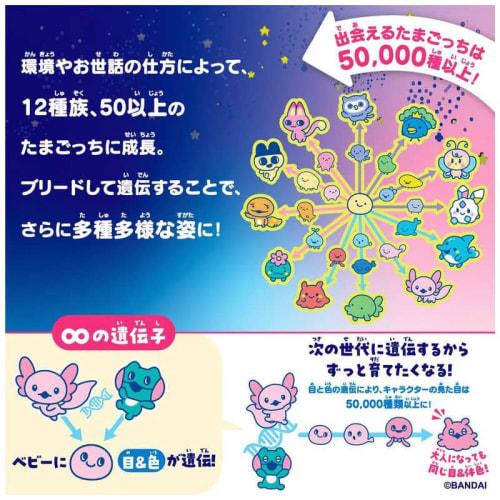 Tamagochi Paradise - Pink Land Early Purchase Myaocchi Sticker + Tama Labo File Tamagochi Paradise Pink Land