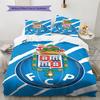 Juego de edredón y fundas de almohada del club de Oporto Decoración del hogar Regalo de cumpleaños (1 * funda nórdica + 2 * fundas de almohada, sin núcleo)