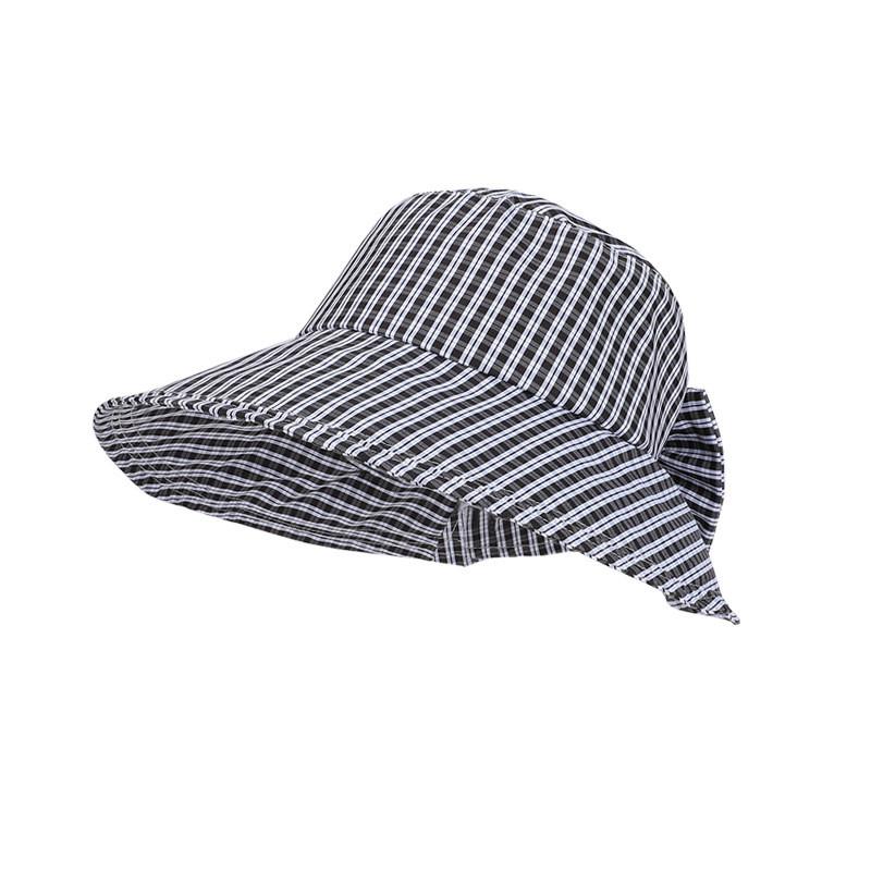 Uv Protection Flannel Ladies Cap With Wide Brim For Sun Sunshade Sunhat Summer