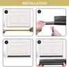 1pc Door Bottom Sealing Strip, Adjustable Weatherstrip Under Door Draft Stopper, Anti-cold One Side Foam Blocker, Weather Strip