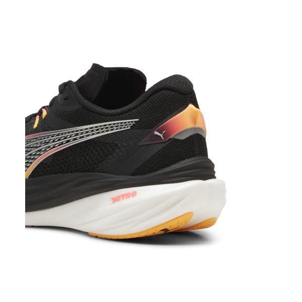 Puma Deviate Nitro 3 Black Sun Stream Herre Sneakers 309707-02
