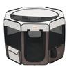 Foldable Pet Playpen, 36 inch Portable Dog Playpen, Crate Kennel for Puppy, Dog, Cat, Premium Waterproof 600D Oxford Cloth, Removable Zipper, for