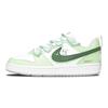 Court Borough Slip Resistant Cushioning Abrasion Resistant Low Top Skateboard Shoes GS Light Green DV5456-109(Team351-)