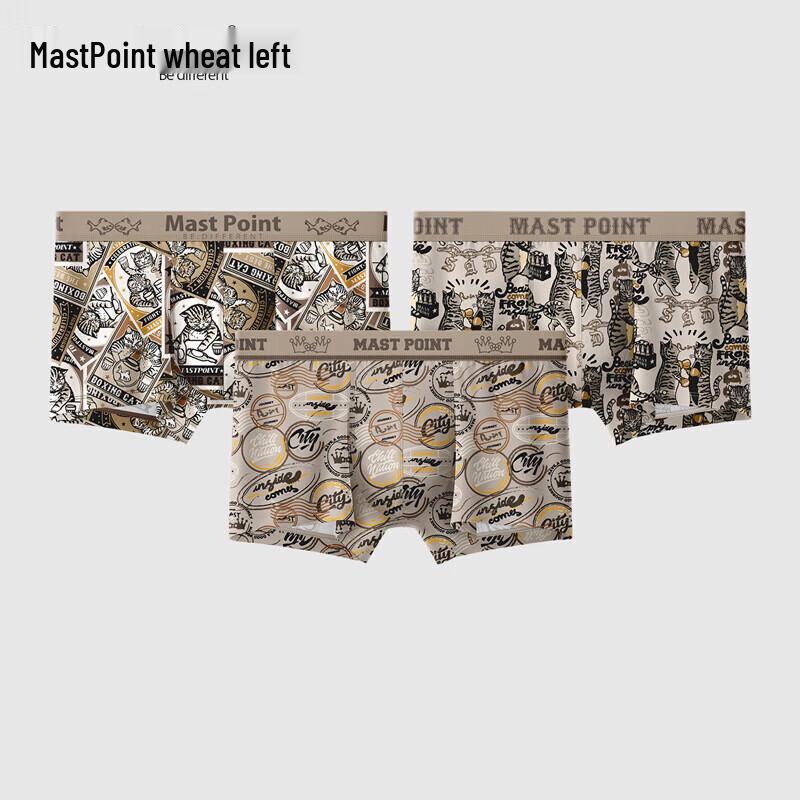 

Mai Zuo Men s Modal Cotton Antibacterial Cartoon Boxer Briefs L