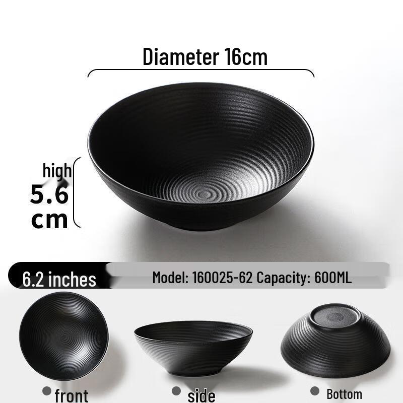 Heat-Resistant Melamine Noodle & Soup Bowls