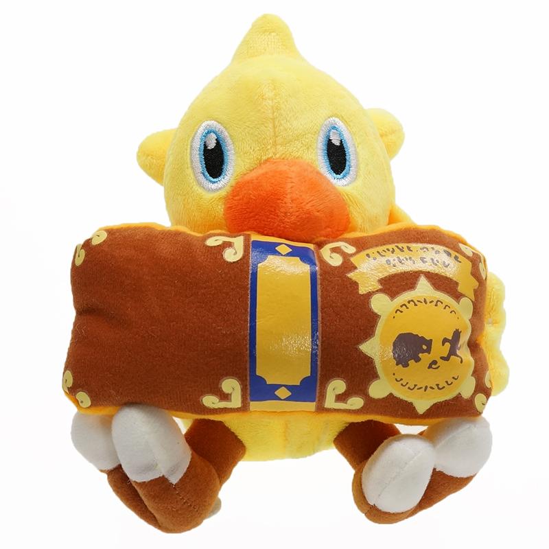 Fantasy Chocobo Final Christmas Hat Plush Toy Yellow Soft Doll Kid Gift Xmas