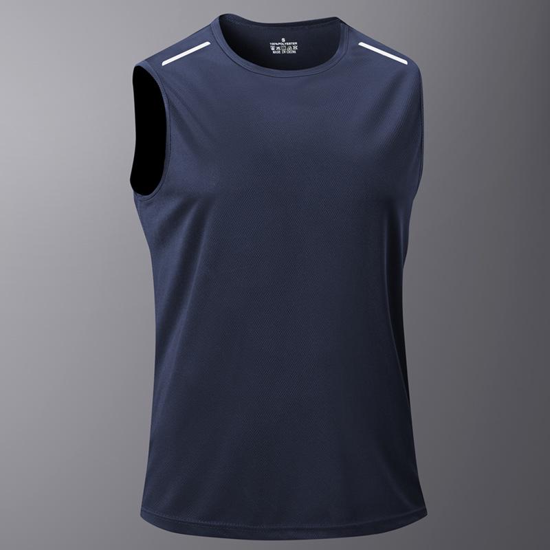Men's Summer Outdoor Quick-Dry Sleeveless Fitness T-shirt