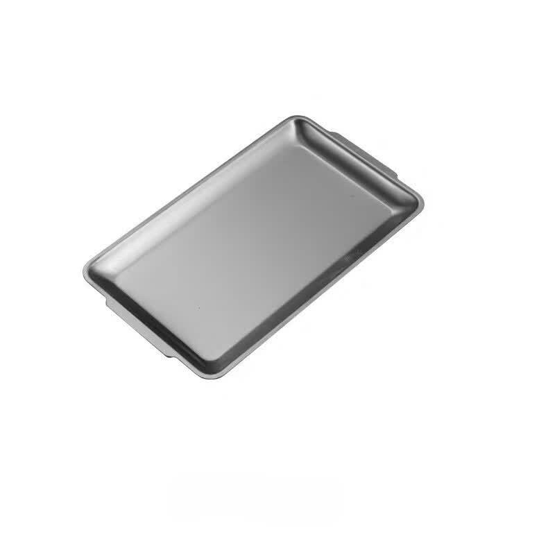 ZISIZ 304 Stainless Steel Rectangular BBQ Grill Pan