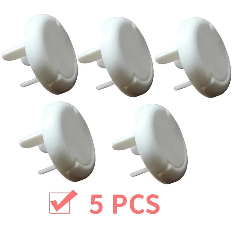 5 PCS Power Outlet Baby Kids Child Safety Guard Protection Anti Electric Shock Plugs Protector Rotate Cover