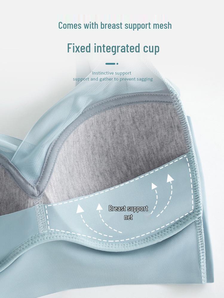 Sasha Summer Plus Size Seamless Ice Silk Bandeau Bra - Ultra-Thin, Breathable & Beautiful