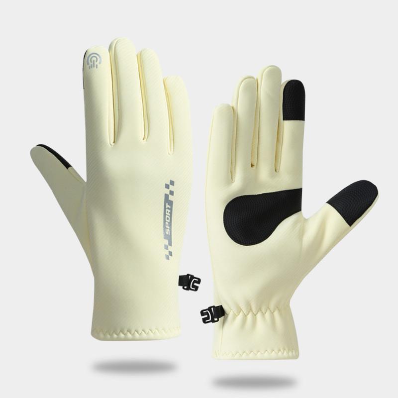 Men Women Warm Touchscreen Gloves With Nonslip Fleece For Winter Outdoor Cycling