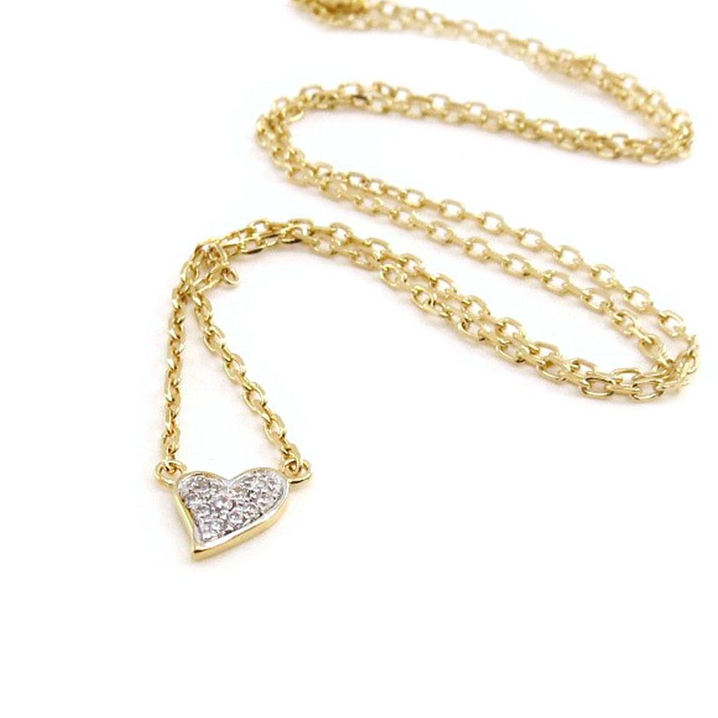 Les Trésors De Lily [I9812] - Gold-Plated 'Love' Necklace