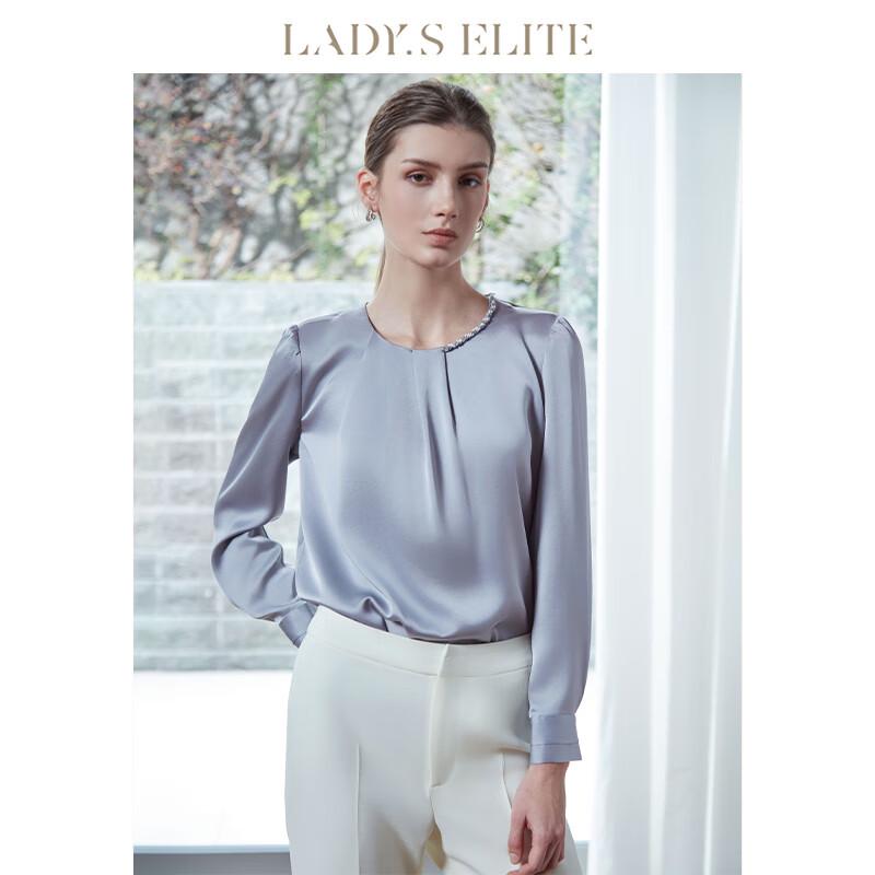 LadyS Elite Acetate Summer Blouse M