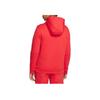 Nike Dziecięca bluza z kapturem dzianinowa sportowa casual z nadrukiem logo Dziecięce bluzy Czerwona CV9336-657