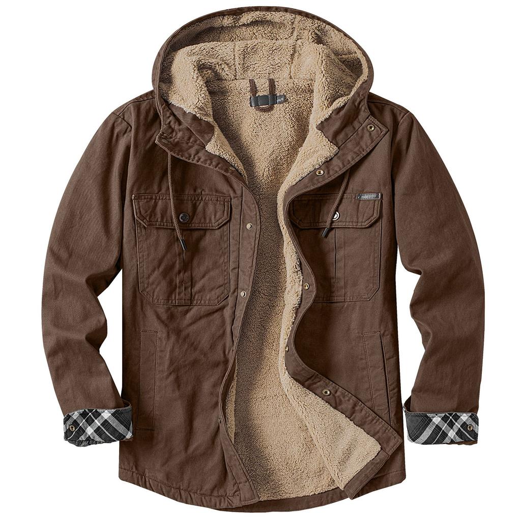 Winterjas Nieuwe Verdikte Fleece Warme Militaire Tactische Parker met Capuchon Outdoor Windbreaker Herenjas Kleding