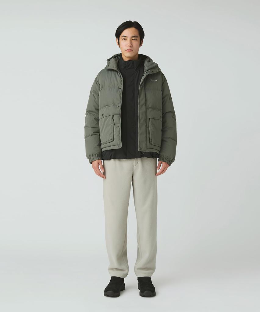 Snow Peak Everyday Down Jacket and Size M JK-25AU001, Outerwear, Down-Insulated, Men's Women's, Charcoal,