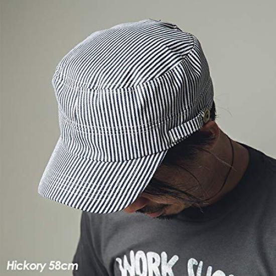 Belleapparel Work Standard Cotton Solid and Plus Size Cap, Denim, Hickory, Black, Men's Women's, (Gray, M)