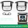 Car Frame For Toyota Innova 2007-2010 Manual Automatic 9 Inch Dashboard Radio Frame  Auto Parts DVD Player