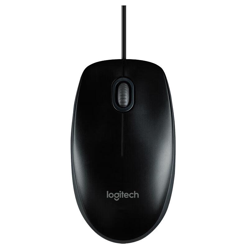 Logitech M100r Wired Optical Mouse
